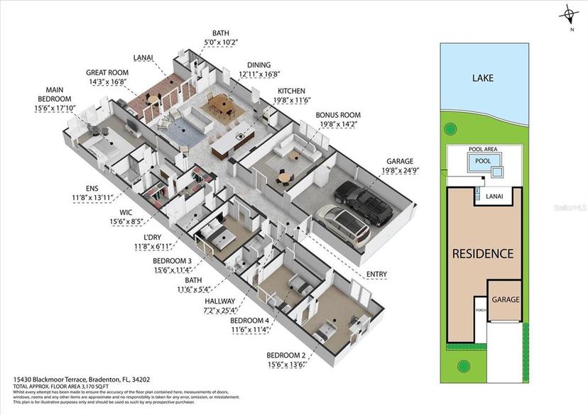 Picture of 15430 Blackmoor Terrace, Lakewood Ranch FL 34202