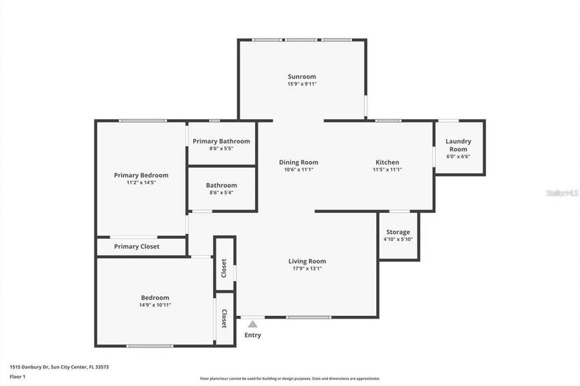 Picture of 1515 Danbury Drive, Sun City Center FL 33573