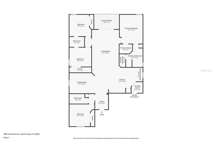 Picture of 3600 Tuckerton Drive, Land O Lakes FL 34638
