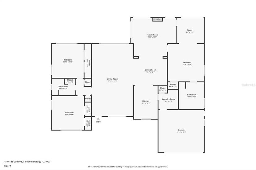 Picture of 1507 Sea Gull Drive S, St Petersburg FL 33707