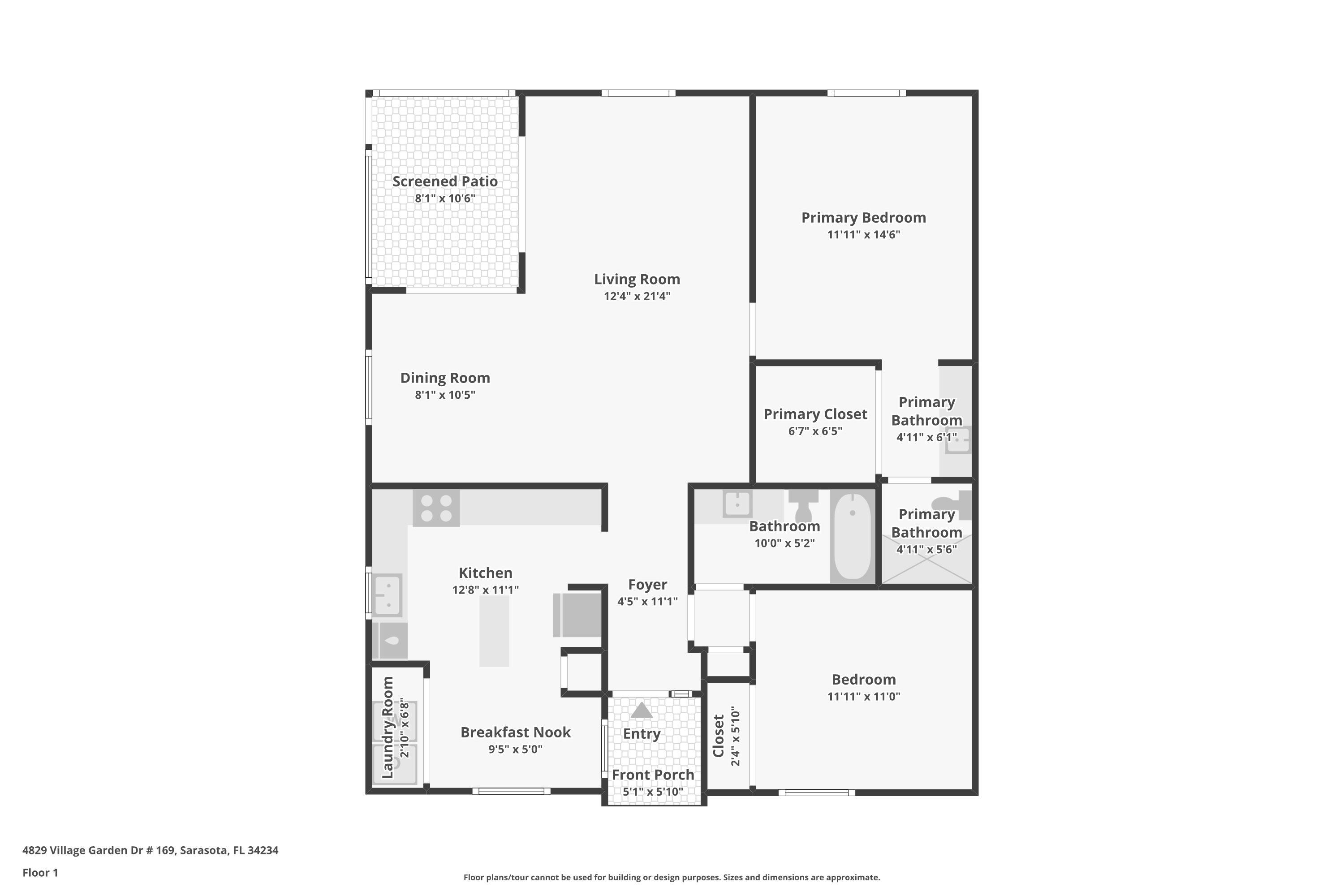 Picture of 4829 Village Gardens Drive Unit 169, Sarasota, FL 34234