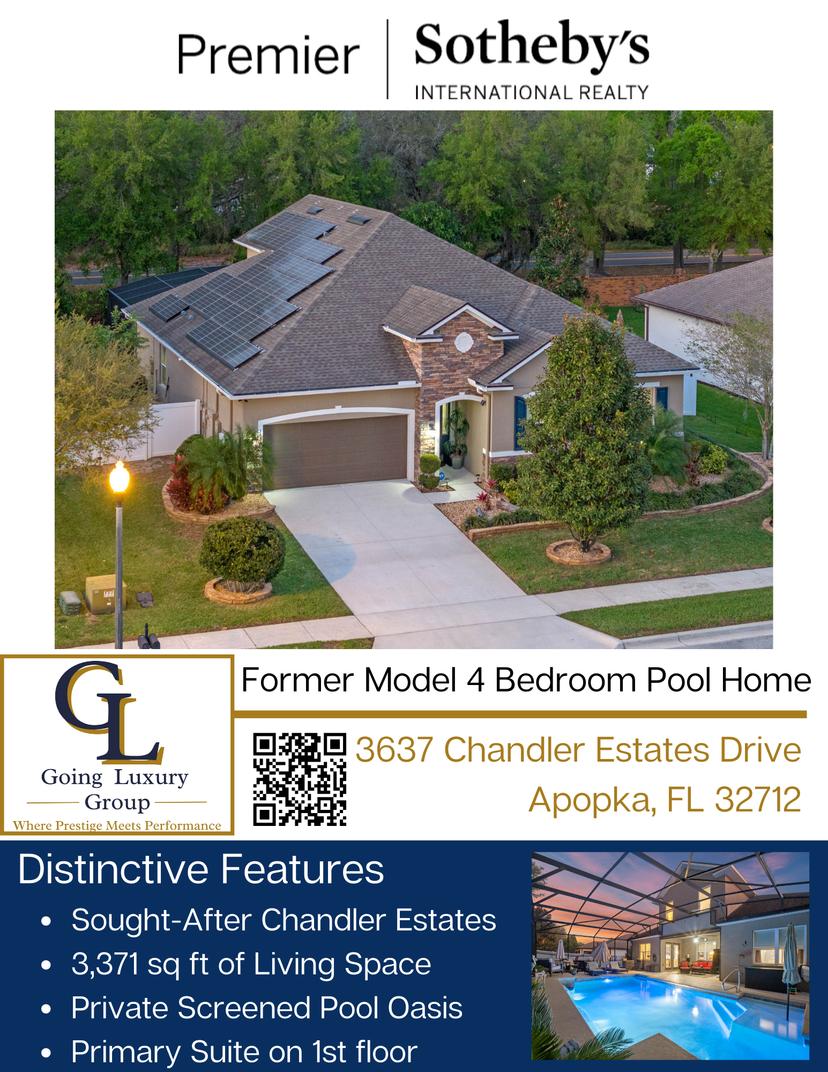 Picture of 3637 Chandler Estates Drive, Apopka FL 32712