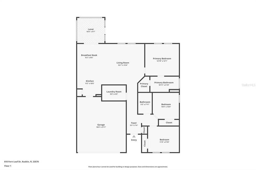 Picture of 810 Fern Leaf Drive, Ruskin FL 33570