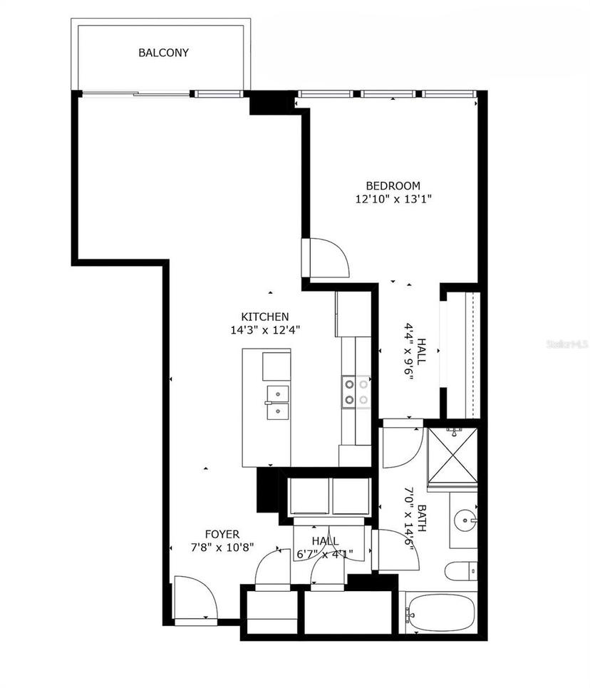 Picture of 777 N Ashley Drive Unit 1712, Tampa FL 33602