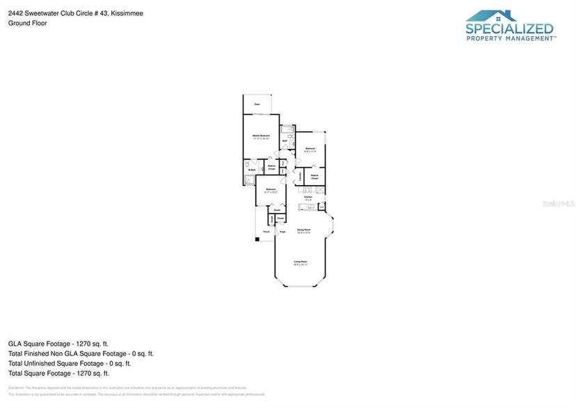 Picture of 2442 Sweetwater Club Cir Unit 43, Kissimmee FL 34746