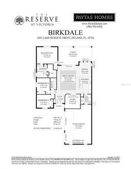 Picture of 1665 Lake Reserve Drive, Deland, FL 32724