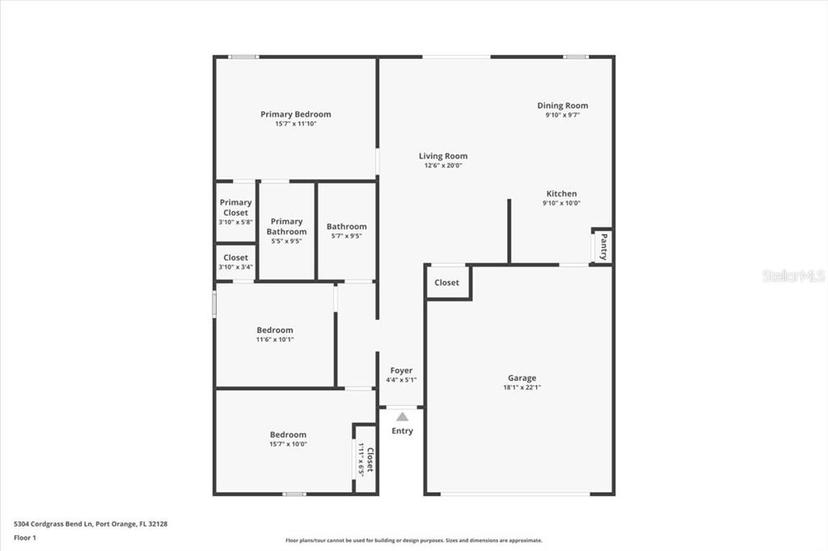 Picture of 5304 Cordgrass Bend Lane, Port Orange FL 32128