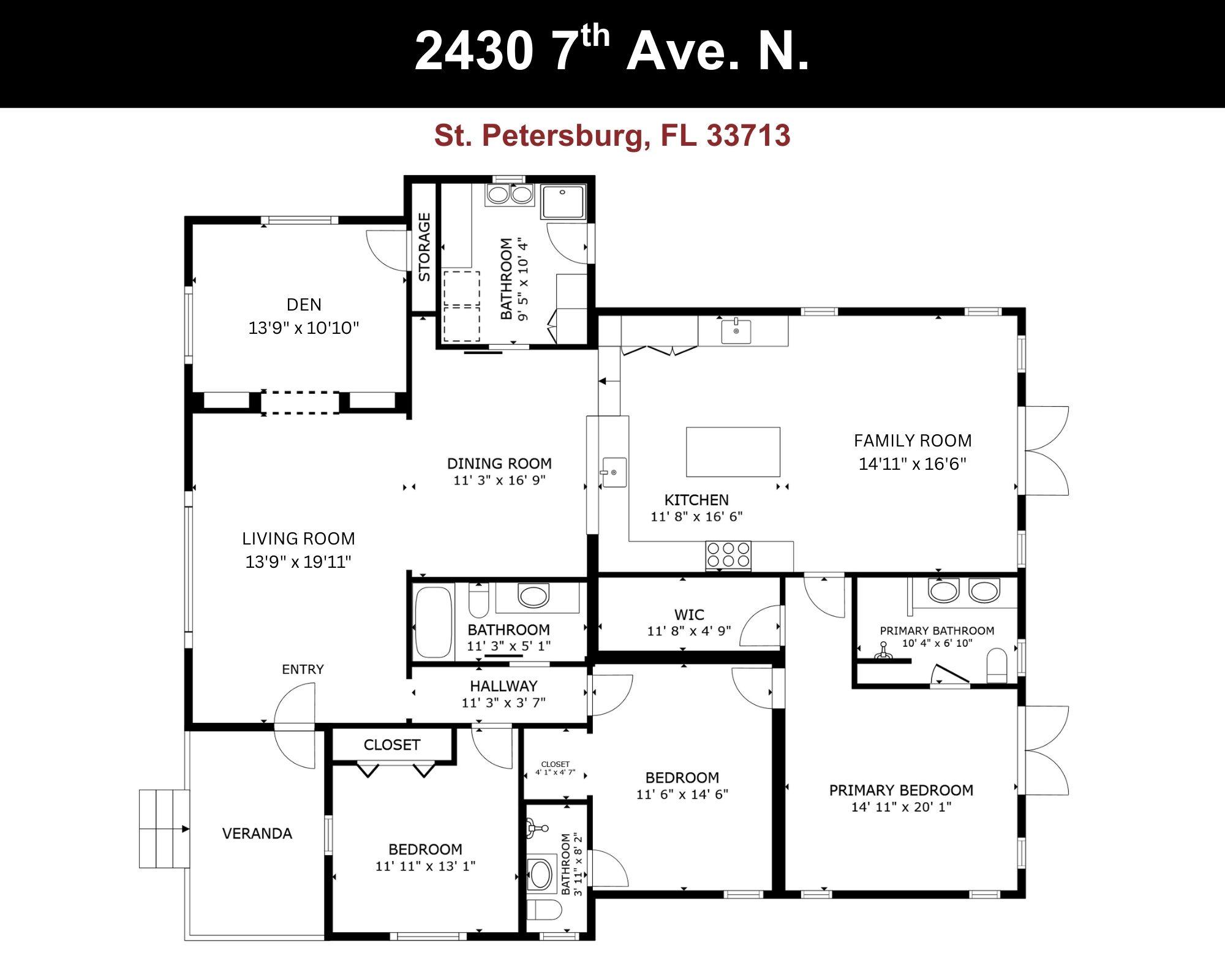 Picture of 2430 7Th Avenue N, St Petersburg, FL 33713