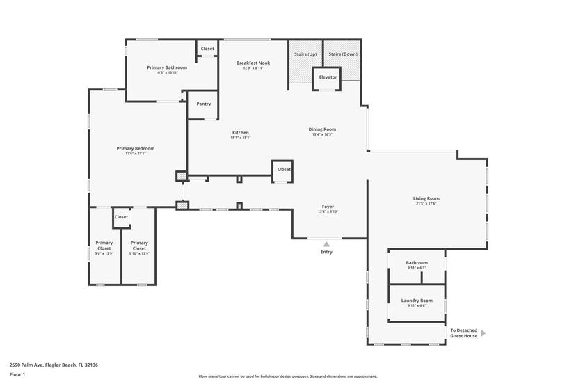 Picture of 2590 Palm Avenue, Flagler Beach FL 32136