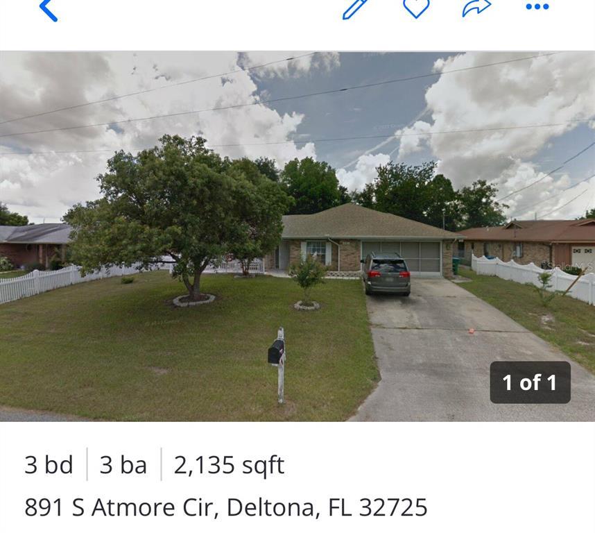 Picture of 891 S Atmore Circle, Deltona, FL 32725