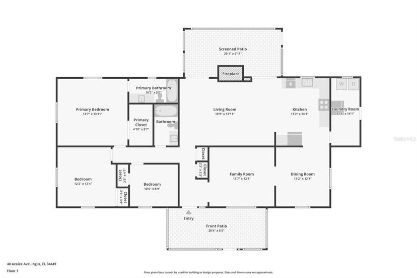 Picture of 48 Azalee Avenue, Inglis FL 34449