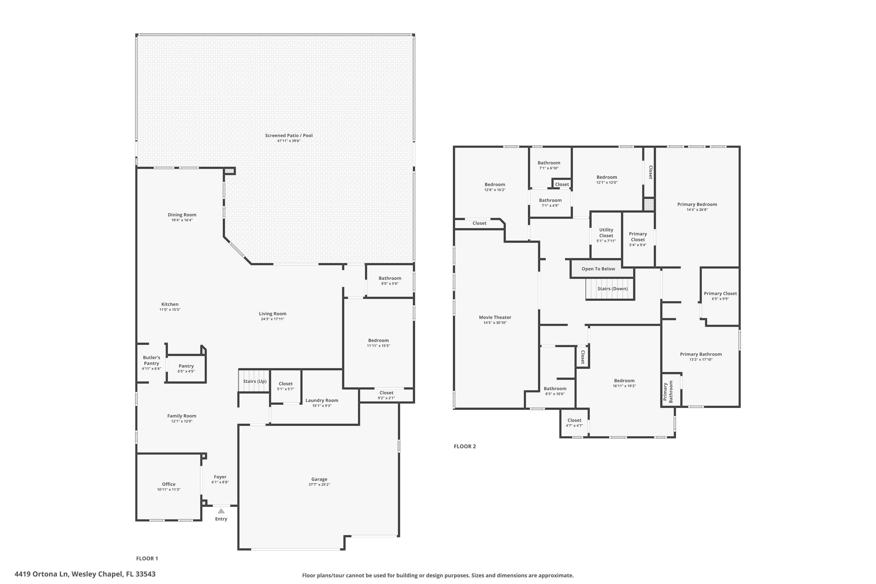 Picture of 4419 Ortona Lane, Wesley Chapel, FL 33543
