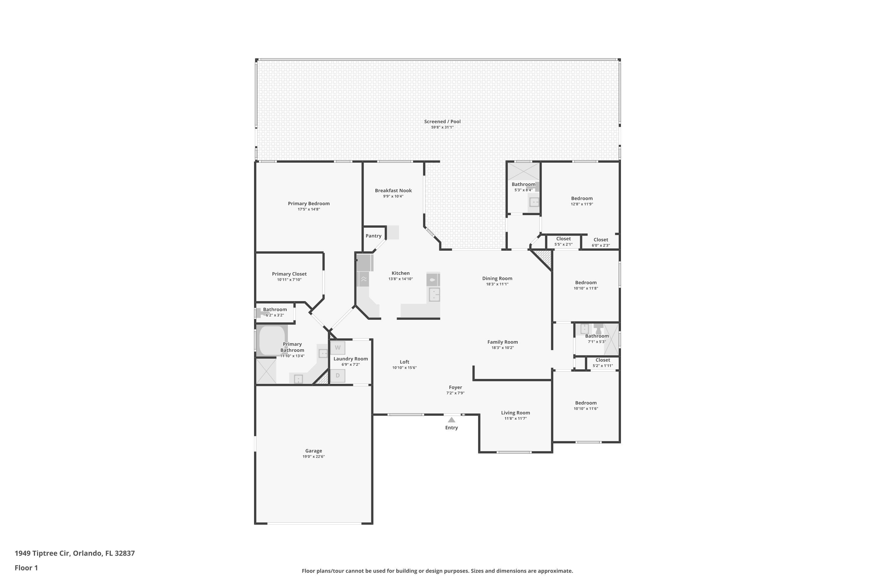 Picture of 1949 Tiptree Circle, Orlando, FL 32837