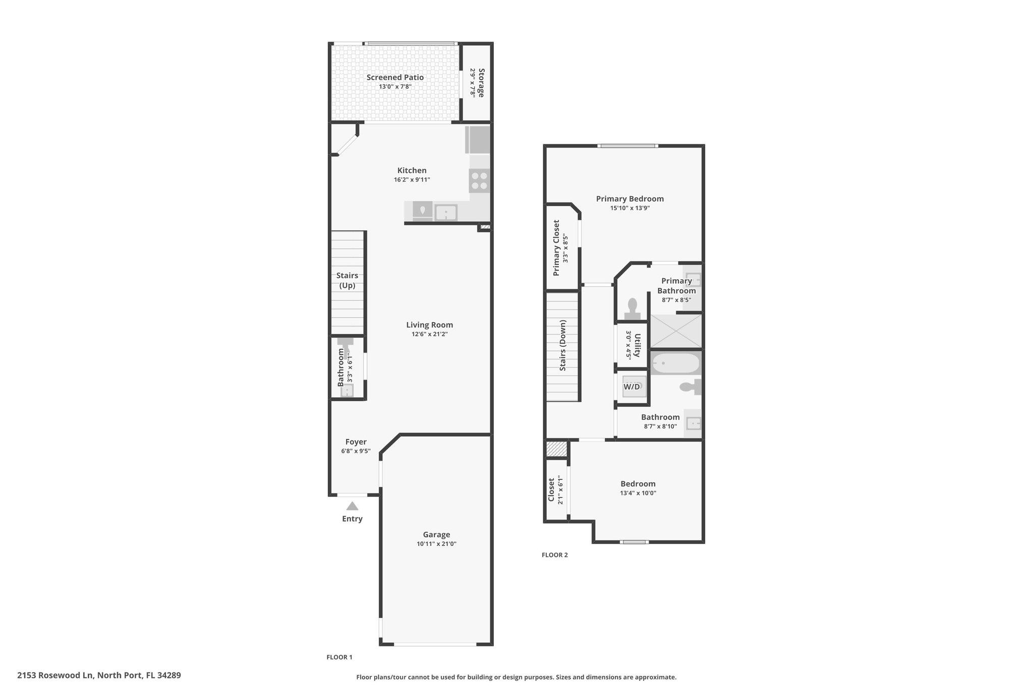 Picture of 2353 Rosewood Lane, North Port, FL 34289