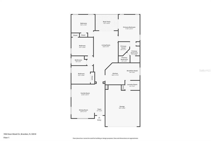 Picture of 1924 Sean Wood Circle, Brandon FL 33510