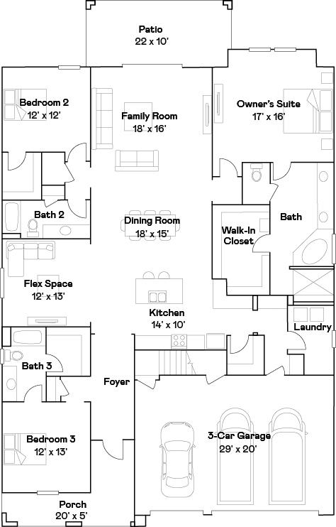 Picture of 12058 Violet Jasper Drive, Parrish FL 34219