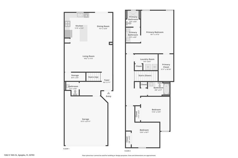 Picture of 1262 E 10Th Street, Apopka FL 32703