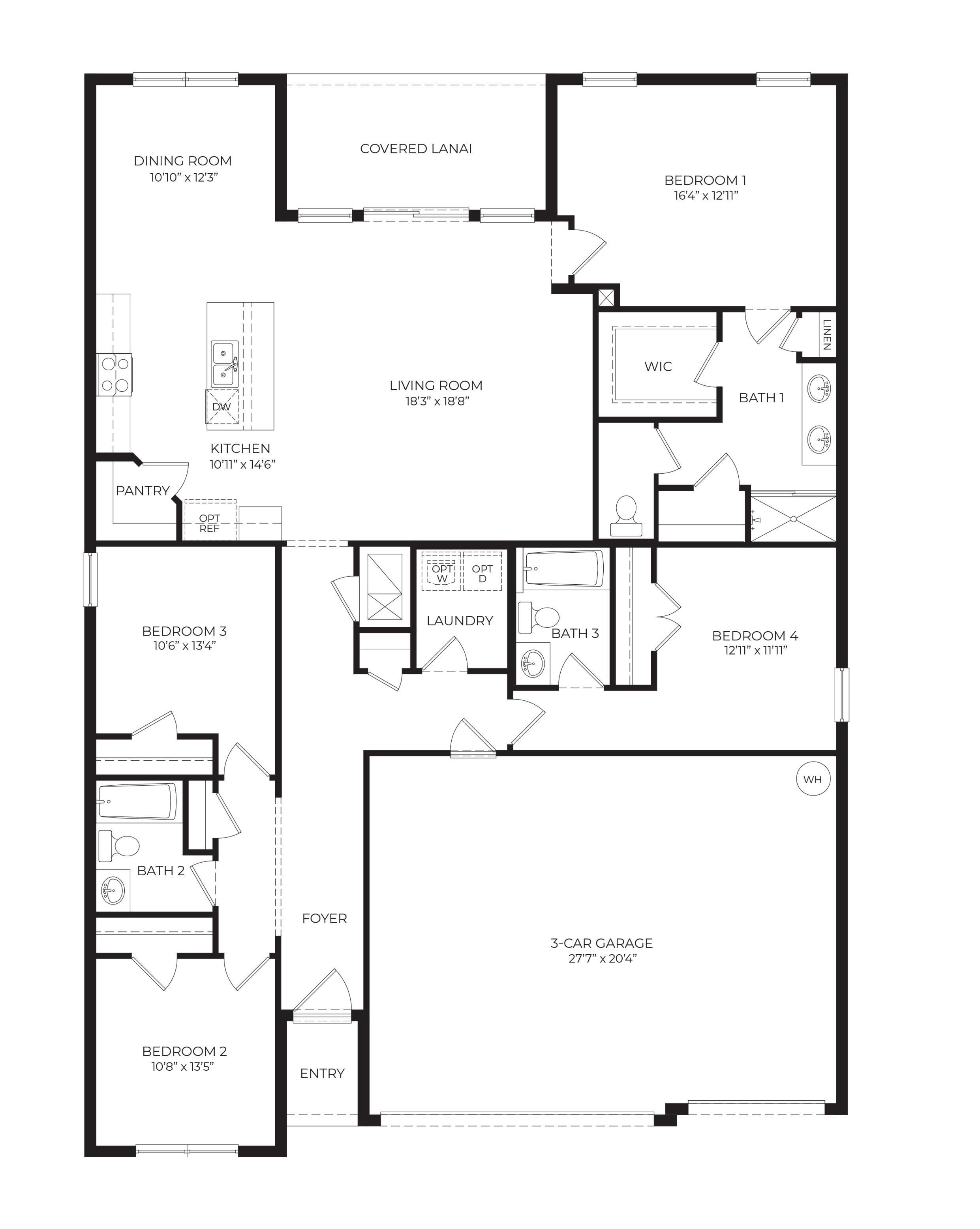 Picture of 1487 Fountain View Street, Ormond Beach, FL 32174