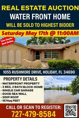 Picture of 1055 Rushmore Drive, Holiday, FL 34690